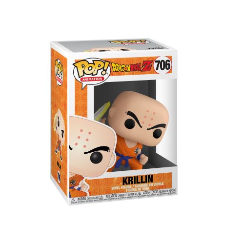 Figurine Funko Pop Animation Dragon Ball Z Krillin with Destructo Disc