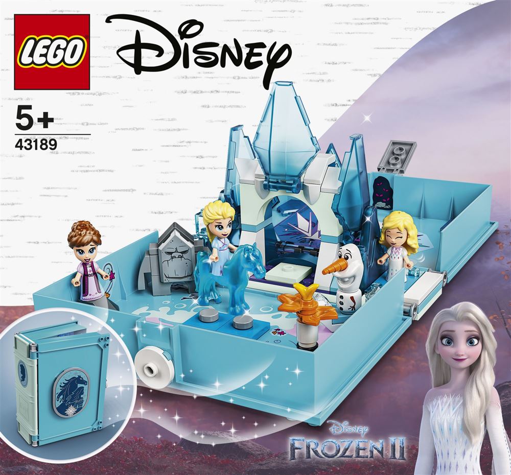 LEGO Disney 43209 Elsa et l’Écurie de Glace de Nokk, Jouet