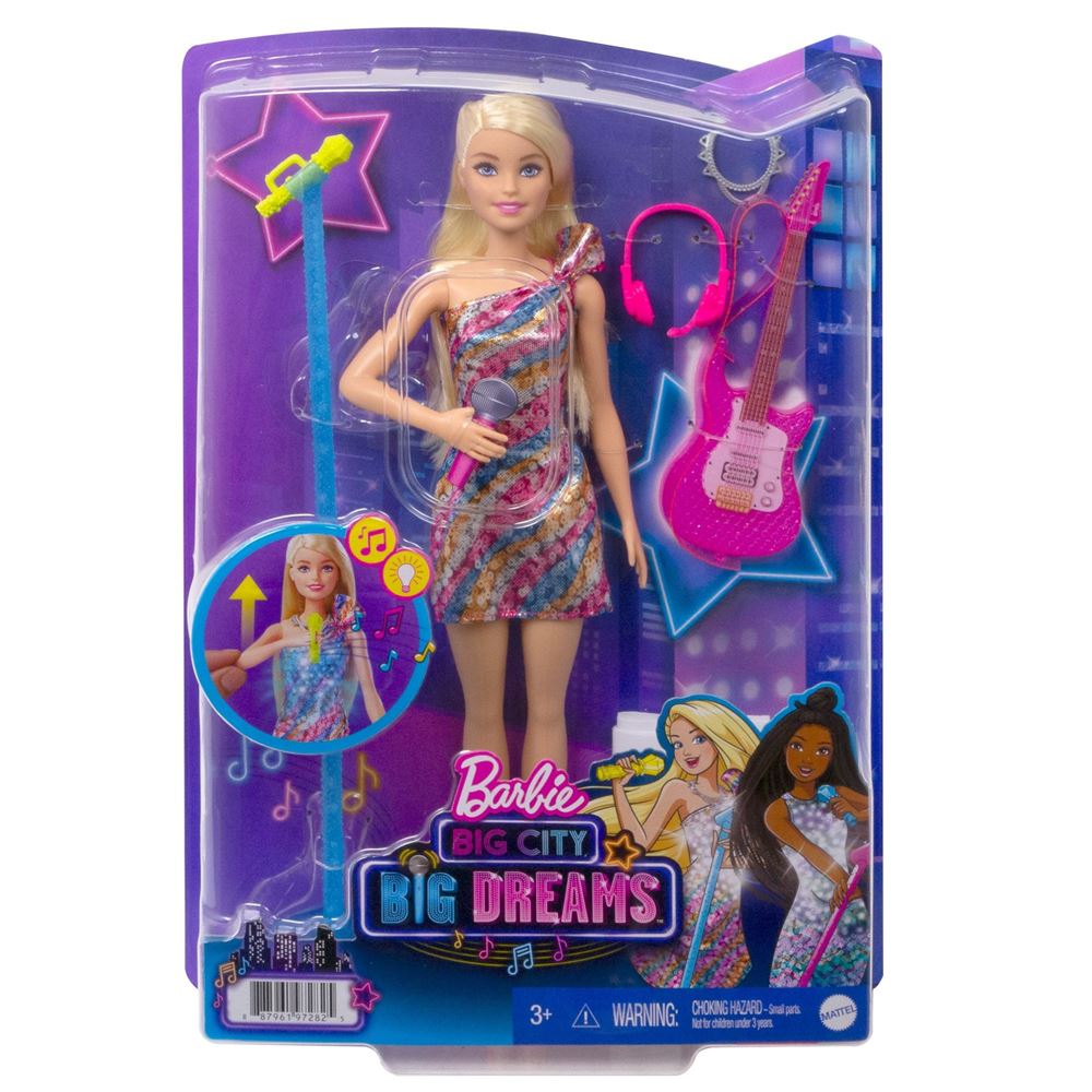 Poupee Barbie Malibu Chanteuse