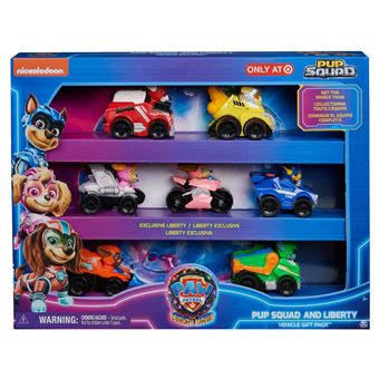 Pack 7 Racers Paw Patrol La Pat Patrouille Pup Squad The Mighty Movie