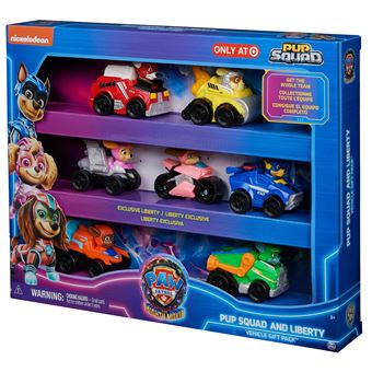 Pack 7 Racers Paw Patrol La Pat Patrouille Pup Squad The Mighty Movie