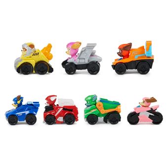 Pack 7 Racers Paw Patrol La Pat Patrouille Pup Squad The Mighty Movie