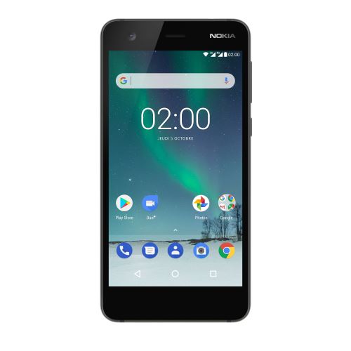 Nokia 2 8Gb Lte Téléphones Mobiles / Smartphones (Noir)