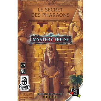 Jeu d'enquête Gigamic Mystery House 5 Le secret des pharaons