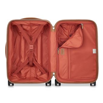 Valise Cabine Trolley Delsey Chatelet Air 2.0 4 roues 55 cm Chocolat