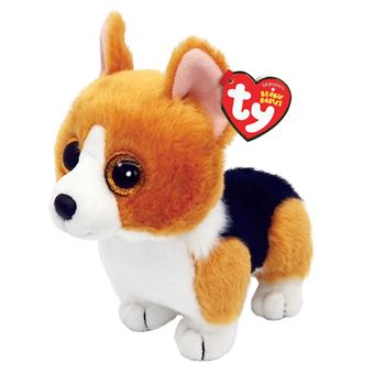 Peluche Ty Beanie Babies Small Colin Le Chien Marron - 1