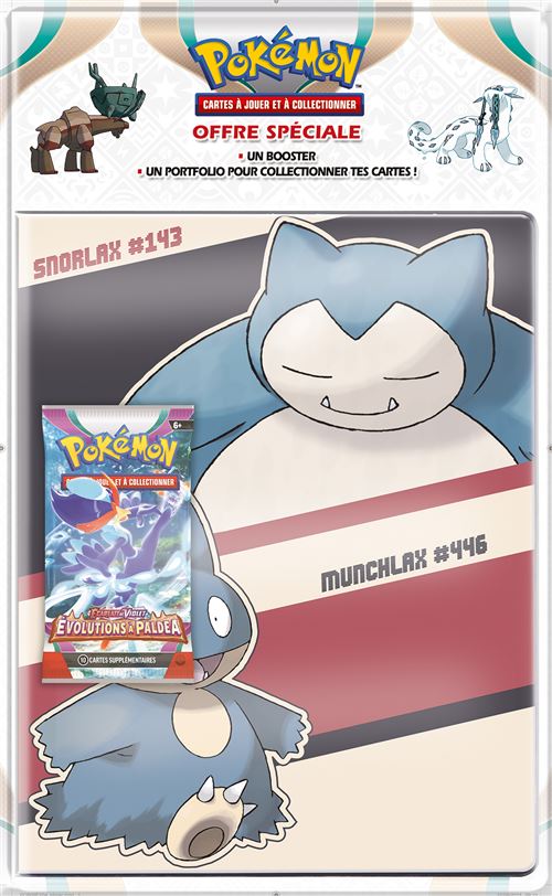 Pokemon EV04 : Pack Portfolio + Booster