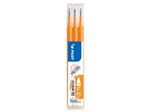 Lot de 3 recharges Pilot Pen Frixion 05 Orange