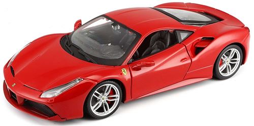 Véhicule Bburago Maisto Ferrari 488 GTB 1:24 Rouge