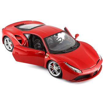 Véhicule Bburago Maisto Ferrari 488 GTB 1:24 Rouge