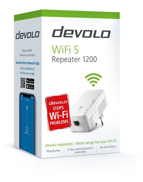 Répéteur Devolo WiFi 5 1200 Mbit/s