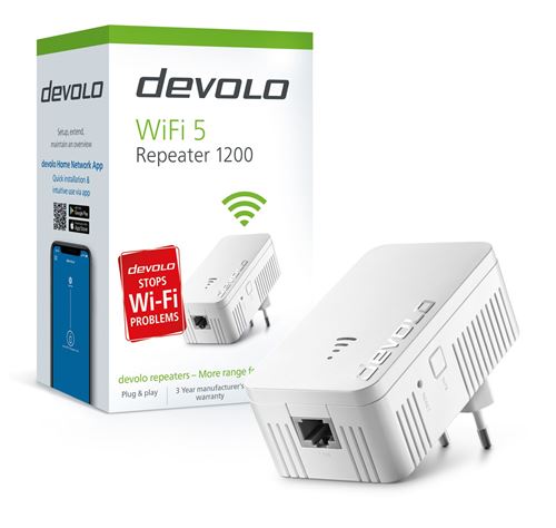 Répéteur Wifi 6 Devolo 3000 Blanc - Fnac.ch - Accessoire réseau