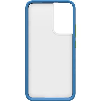 Coque renforcée pour Samsung Galaxy S22+ LifeProof See Transparent contour Bleu