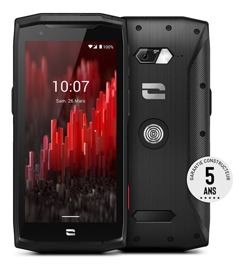 Smartphone Crosscall Core-M5 4.95" Double Sim 64 Go Noir