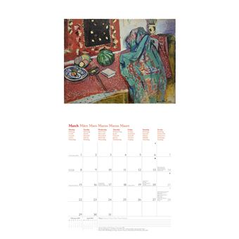 Calendrier TeNeues Matisse 2021 30 x 30 cm