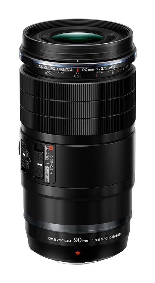 Objectif Hybride Om System M Zuiko Digital Ed 90mm F 3 5 Macro X2 Is