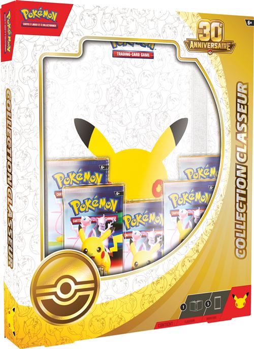 Pokemon Cartes À Collectionner Portfolio 9 Pochettes Et 5 Boosters - Image 5
