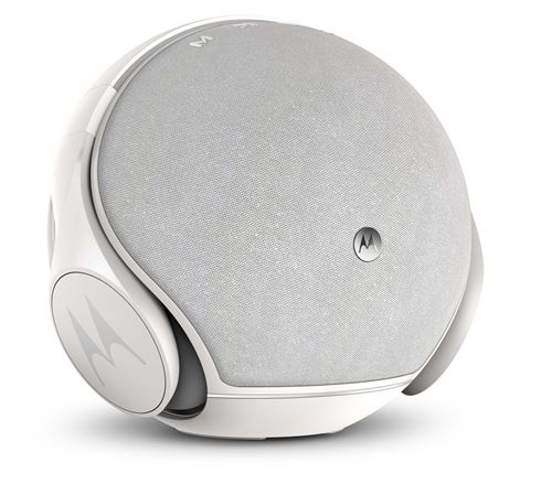 Enceinte Motorola Sphère avec casque Bluetooth intégré Blanc