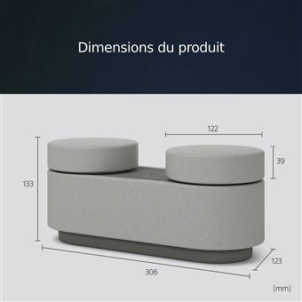 Système Home Cinema portable Sony HT-AX7 Bluetooth Gris