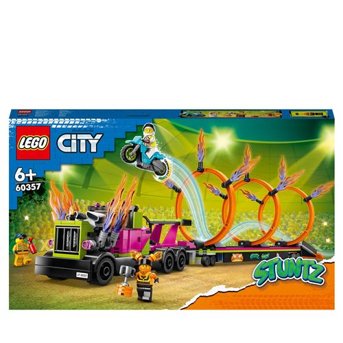 LEGO® City 60357 Le défi de cascade Les cercles de feu