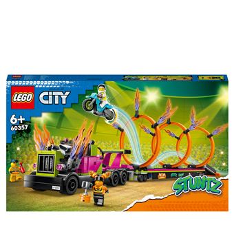 LEGO® City 60357 Le défi de cascade Les cercles de feu