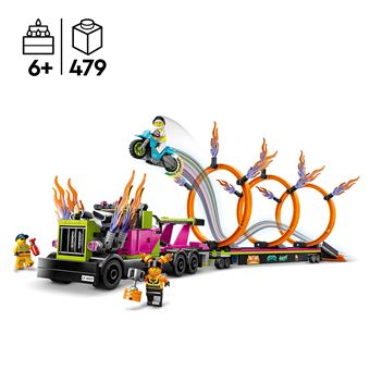 LEGO® City 60357 Le défi de cascade Les cercles de feu