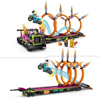 LEGO® City 60357 Le défi de cascade Les cercles de feu