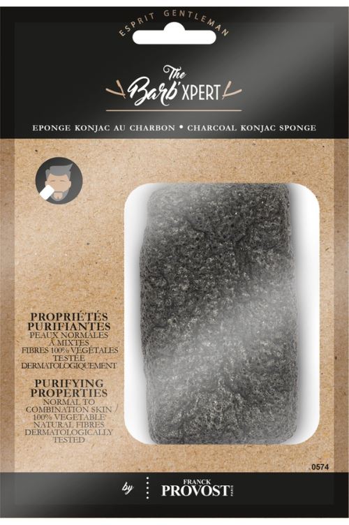 FRANCK PROVOST HOMME SPONGE KONJAC CHARCOAL