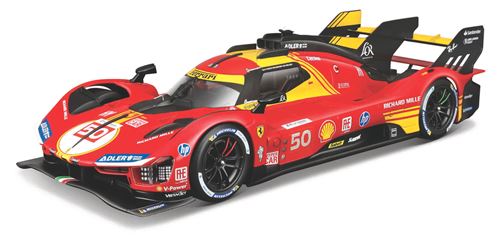 Voiture Bburago Ferrari Racing LMH 2024 - vue 2