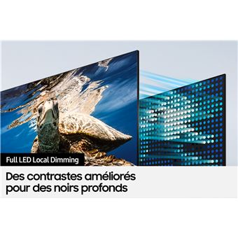 TV Samsung QLED TQ65Q80C 163 cm 4K UHD Smart TV 2023 Argent carbone