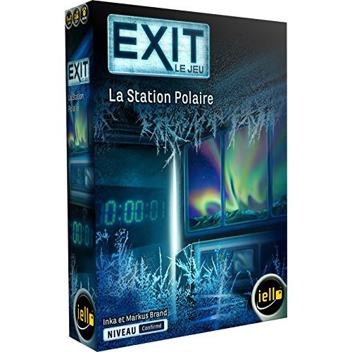 Boite de Jeu d'escape game Iello Exit La Station Polaire