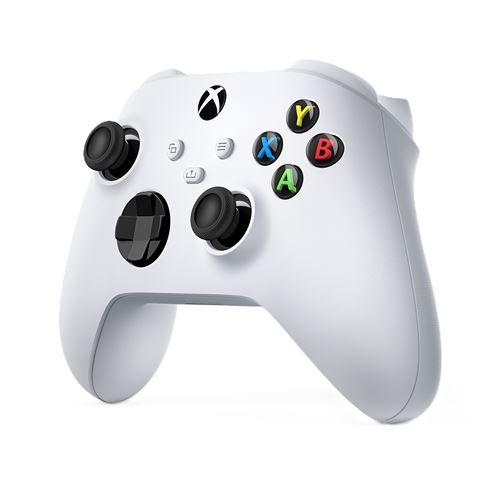 Manette sans fil Microsoft Blanc pour Xbox et PC