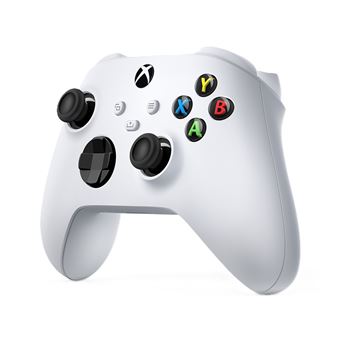 Manette sans fil Microsoft Blanc pour Xbox et PC