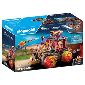 Playmobil Novelmore 71299 Chariot enflammé Burnham Raiders