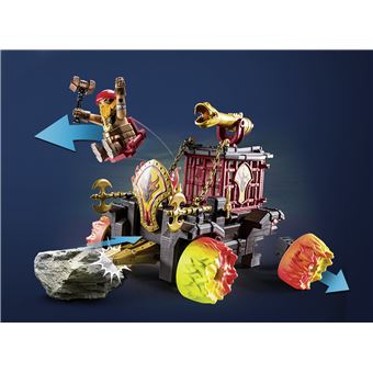 Playmobil Novelmore 71299 Chariot enflammé Burnham Raiders