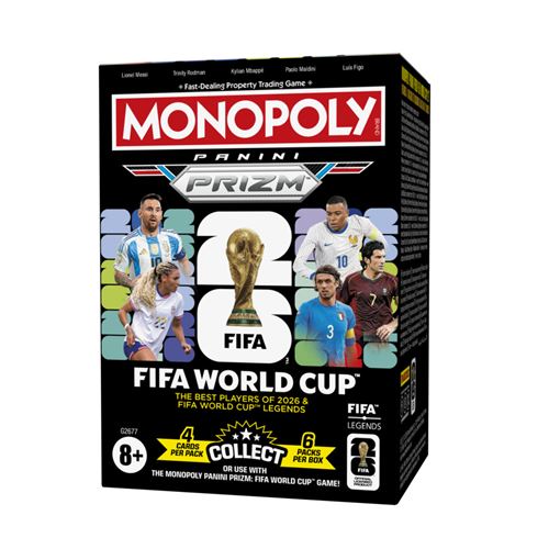 Cartes à collectionner Hasbro Monopoly FIFA Legends Booster Pack