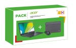 Pack PC Portable Acer Aspire 3 A315-56-33WN 15,6" Intel Core i3 8 Go RAM 256 Go SSD Noir + Souris optique sans fil Acer Noir + Housse Noir
