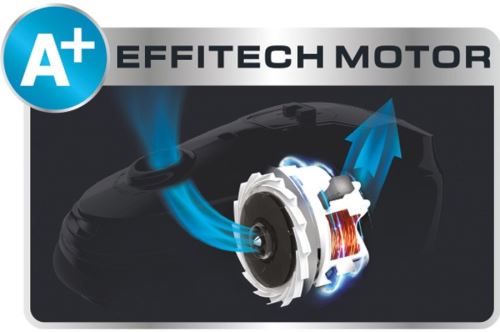 Aspirateur avec sac Rowenta Silence Force RO7373EA 450 W Rouge et