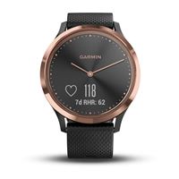 GARMIN VIVOMOVE HR WW SPORT BLACK/ROSE GOLD S/M