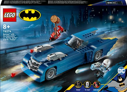 LEGO® DC Batman™ 76274 Batman™ avec la Batmobile™ contre Harley Quinn™ et Mr. Freeze™ État correct -  reconditionné disponible sur Fnac