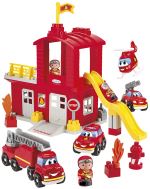 Jeu de construction Ecoiffier Caserne de pompiers Abrick