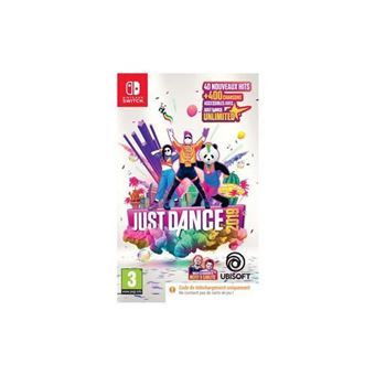 Just Dance 2019 Code in a Box Nintendo Switch Jeu video a la Fnac