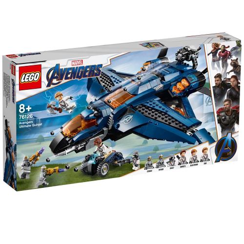 Lego® Marvel Super Heroes™ Le Quinjet Des Avengers Jeu De Construction, 8 Ans Et Plus, 840 Pièces 76126