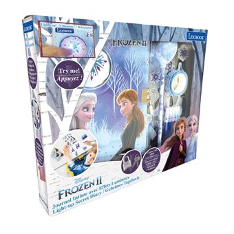 Jouet multimédia Lexibook Journal Intime Electronique La Reine des Neiges avec effets lumineux