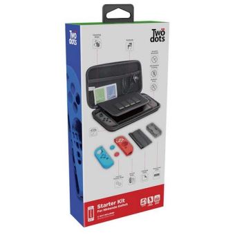 Starter Kit Two Dots Etui rigide avec accessoires pour Nintendo Switch