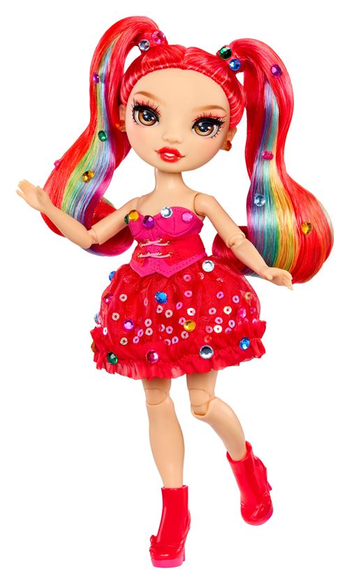 Rainbow High Rouge Poupée Mannequin Be Dazzling 27 Cm