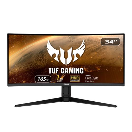 Ecran PC Gaming Asus TUF VG34VQL1B 34 Ecran incurvé WQHD Noir