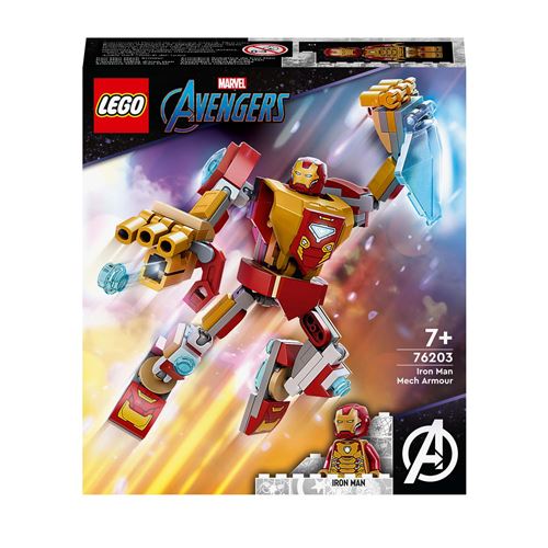 LEGO® Marvel Super Heroes 76203 L’armure robot d’Iron Man