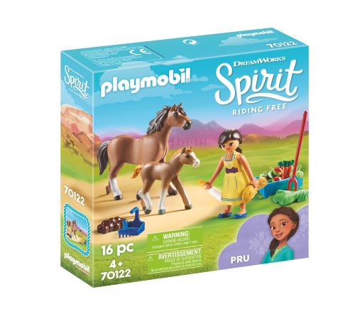 Playmobil Spirit 70122 Apo avec Cheval et Poulain