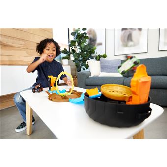 Coffret de jeu Hot Wheels Monster Trucks Arène Roue avec lanceur